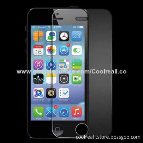 2.5D Rounded 9H Hardness Tempered Glass Screen Protector for iPhone 5S/5C/5, High-definition